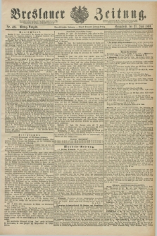 Breslauer Zeitung. Jg.71, Nr. 425 (21 Juni 1890) - Mittag-Ausgabe