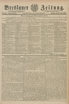 Breslauer Zeitung. Jg.71, Nr. 445 (29 Juni 1890) - Morgen-Ausgabe + dod.