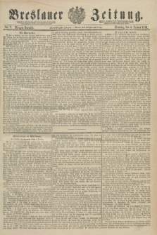 Breslauer Zeitung. Jg.72, Nr. 7 (4 Januar 1891) - Morgen-Ausgabe + dod.