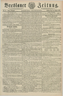 Breslauer Zeitung. Jg.72, Nr. 38 (16 Januar 1891) - Mittag-Ausgabe