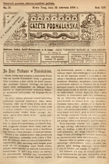 Gazeta Podhalańska. 1926, nr 25