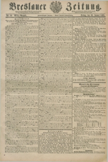 Breslauer Zeitung. Jg.72, Nr. 56 (23 Januar 1891) - Mittag-Ausgabe