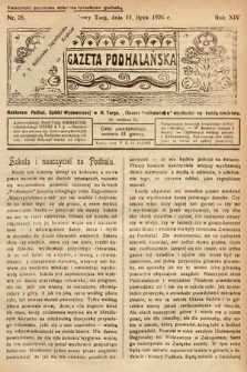 Gazeta Podhalańska. 1926, nr 28