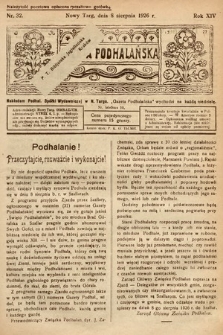 Gazeta Podhalańska. 1926, nr 32