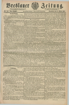 Breslauer Zeitung. Jg.72, Nr. 132 (21 Februar 1891) - Abend-Ausgabe