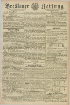 Breslauer Zeitung. Jg.72, Nr. 134 (23 Februar 1891) - Mittag-Ausgabe