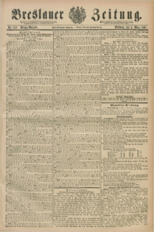 Breslauer Zeitung. Jg.72, Nr. 158 (4 März 1891) - Mittag-Ausgabe