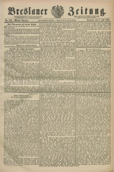 Breslauer Zeitung. Jg.72, Nr. 460 (5 Juli 1891) - Morgen-Ausgabe + dod.
