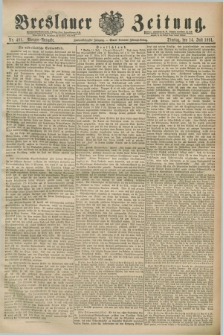 Breslauer Zeitung. Jg.72, Nr. 481 (14 Juli 1891) - Morgen-Ausgabe + dod.