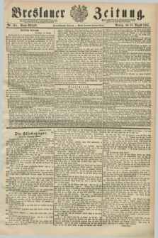 Breslauer Zeitung. Jg.72, Nr. 588 (24 August 1891) - Abend-Ausgabe