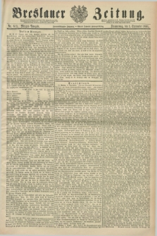 Breslauer Zeitung. Jg.72, Nr. 613 (3 September 1891) - Morgen-Ausgabe + dod.