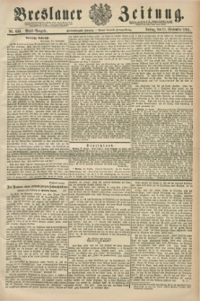 Breslauer Zeitung. Jg.72, Nr. 636 (11 September 1891) - Abend-Ausgabe