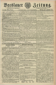 Breslauer Zeitung. Jg.72, Nr. 647 (16 September 1891) - Mittag-Ausgabe