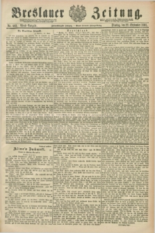 Breslauer Zeitung. Jg.72, Nr. 663 (22 September 1891) - Abend-Ausgabe