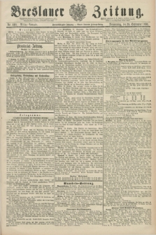 Breslauer Zeitung. Jg.72, Nr. 668 (24 September 1891) - Mittag-Ausgabe