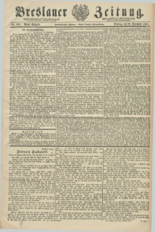 Breslauer Zeitung. Jg.72, Nr. 681 (29 September 1891) - Abend-Ausgabe