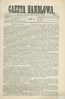 Gazeta Handlowa. R.6, nr 6 (9 stycznia 1869)