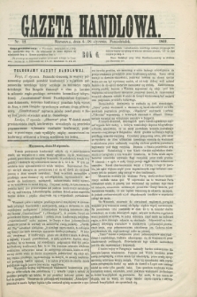 Gazeta Handlowa. R.6, nr 12 (18 stycznia 1869)