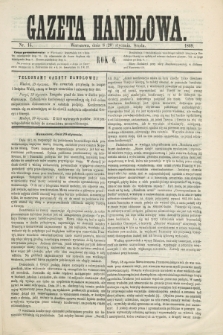 Gazeta Handlowa. R.6, nr 14 (20 stycznia 1869)