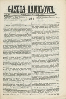 Gazeta Handlowa. R.6, nr 16 (22 stycznia 1869)
