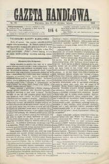 Gazeta Handlowa. R.6, nr 23 (30 stycznia 1869)