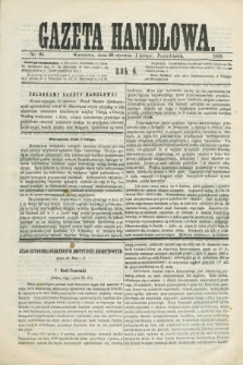 Gazeta Handlowa. R.6, nr 24 (1 lutego 1869)
