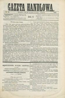 Gazeta Handlowa. R.6, nr 26 (4 lutego 1869)