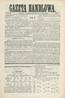 Gazeta Handlowa. R.6, nr 30 (9 lutego 1869)