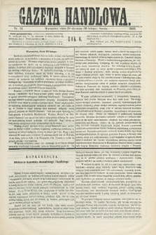 Gazeta Handlowa. R.6, nr 31 (10 lutego 1869)