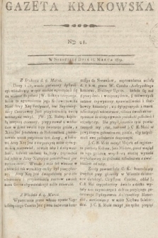 Gazeta Krakowska. 1809, nr 21