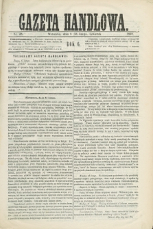 Gazeta Handlowa. R.6, nr 38 (18 lutego 1869)