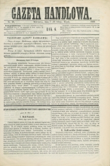 Gazeta Handlowa. R.6, nr 39 (19 lutego 1869)