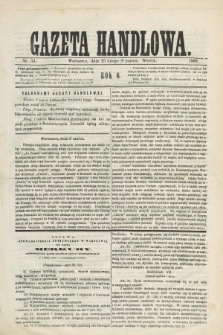 Gazeta Handlowa. R.6, nr 53 (9 marca 1869)