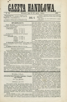 Gazeta Handlowa. R.6, nr 68 (27 marca 1869)