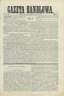 Gazeta Handlowa. R.6, nr 80 (13 kwietnia 1869) + dod.