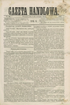 Gazeta Handlowa. R.6, nr 86 (21 kwietnia 1869)