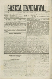 Gazeta Handlowa. R.6, nr 92 (28 kwietnia 1869)