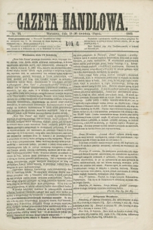 Gazeta Handlowa. R.6, nr 94 (30 kwietnia 1869)