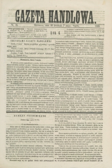 Gazeta Handlowa. R.6, nr 98 (7 maja 1869) + dod.