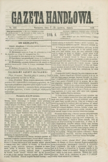 Gazeta Handlowa. R.6, nr 131 (19 czerwca 1869) + dod.