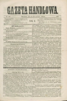 Gazeta Handlowa. R.6, nr 137 (26 czerwca 1869) + dod.