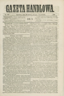 Gazeta Handlowa. R.6, nr 149 (12 lipca 1869)