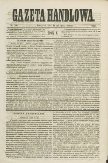 Gazeta Handlowa. R.6, nr 160 (24 lipca 1869) + dod.
