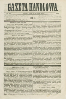 Gazeta Handlowa. R.6, nr 163 (28 lipca 1869) + dod.