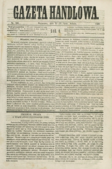 Gazeta Handlowa. R.6, nr 166 (31 lipca 1869) + dod.