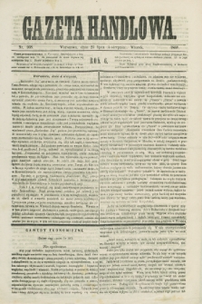 Gazeta Handlowa. R.6, nr 168 (4 sierpnia 1869) + dod.