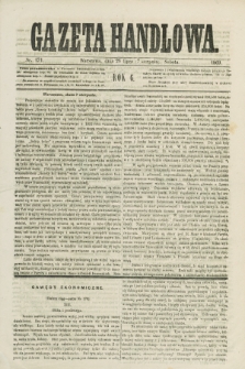 Gazeta Handlowa. R.6, nr 171 (7 sierpnia 1869) + dod.