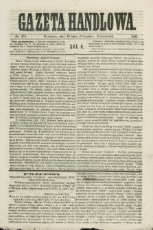 Gazeta Handlowa. R.6, nr 172 (9 sierpnia 1869)