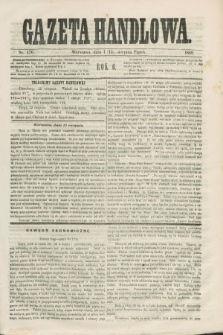 Gazeta Handlowa. R.6, nr 176 (13 sierpnia 1869)
