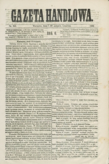 Gazeta Handlowa. R.6, nr 181 (19 sierpnia 1869) + wkładka